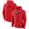 Fanatics New Orleans Pelicans Red Primary Logo Top - notch Pullover Hoodie New arrival! Check out this fresh and exciting jersey.