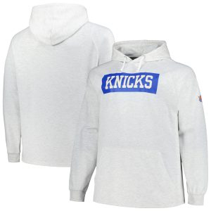 Fanatics New York Knicks Ash Big & Splendid Tall Raglan Tri Blend Pullover Hoodie Proven quality! Invest in this reliable jersey.