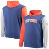Fanatics New York Knicks Royal/Orange Big & Tall Double Contrast Pullover Premium Hoodie Gift idea! Surprise a sports fan with this amazing jersey.