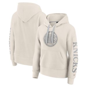 Fanatics New York Knicks Women's Distinguished Cream Elements Next Pullover Hoodie Retailers