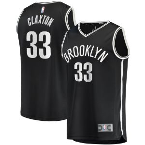 Fanatics Nicolas Claxton Brooklyn Nets Black Fast Break Player Jersey Icon Luxurious Edition Hurry! Exclusive offer. Get your hands on this outstanding jersey right away.