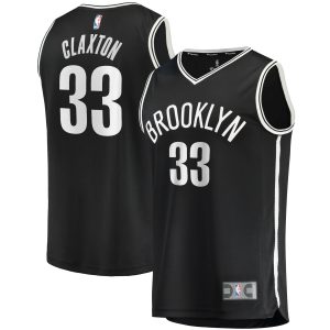 Fanatics Nicolas Claxton Admirable Brooklyn Nets Black Fast Break Replica Jersey Icon Edition Fan favorite! Join thousands who love this premium jersey.