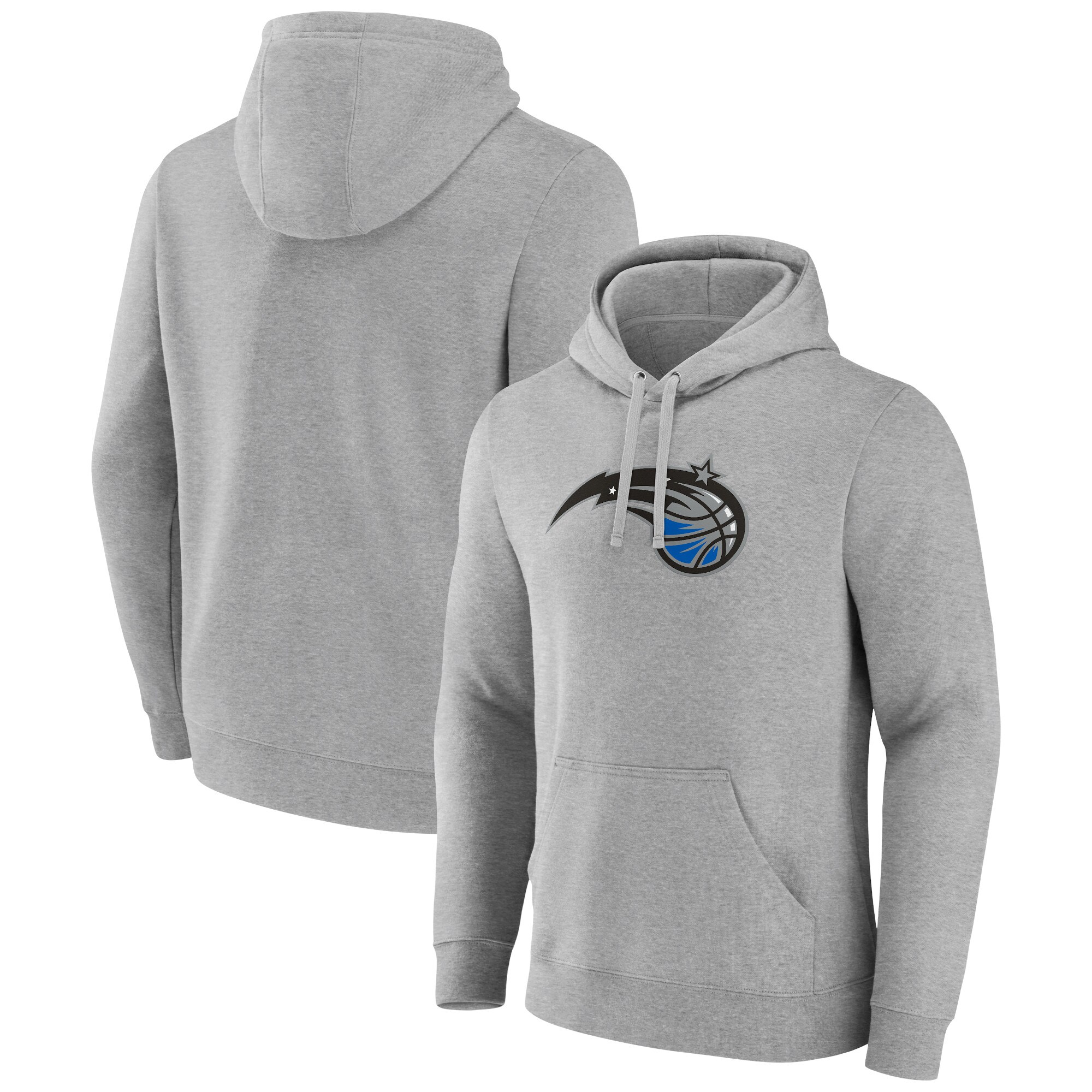 Fanatics Orlando Magic Heather Gray Primary Logo Pullover Hoodie Notable Authentic look! Wear this genuine jersey.