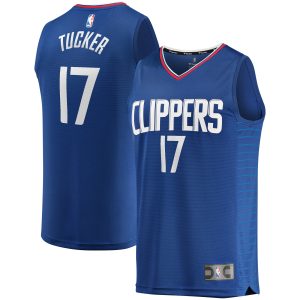 Fanatics Superior PJ Tucker LA Clippers Royal Fast Break Player Jersey Icon Edition Collectors