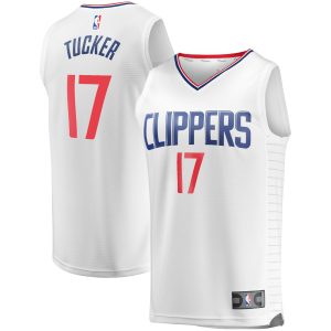 Fanatics PJ Tucker LA Clippers Youth White Fabulous Fast Break Player Jersey Association Edition Upgrade your fan gear! Order this premium jersey today.