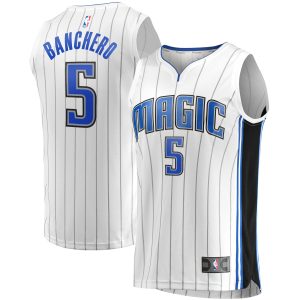 Fanatics Paolo Banchero Splendid Orlando Magic White Fast Break Association Jersey Sports fans