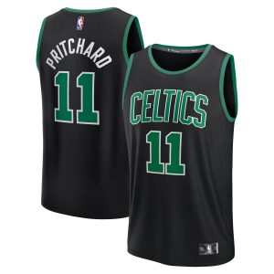 Fanatics Payton Pritchard Boston Celtics Black Fast Unique Break Replica Player Jersey Statement Edition Customizable! Personalize this great jersey.
