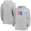 Fanatics Philadelphia 76ers Exceptional Heather Gray Big & Tall Pullover Hoodie Unbeatable style! Get this stylish jersey now.