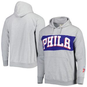 Fanatics Philadelphia 76ers Superior Heather Gray Wordmark French Terry Pullover Hoodie Trending now! Grab this hot jersey while you can.