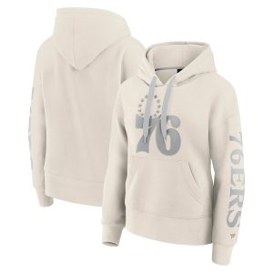 Fanatics Philadelphia 76ers Women's Exquisite Cream Elements Next Pullover Hoodie Best - selling! Order this popular jersey before it's out of stock.