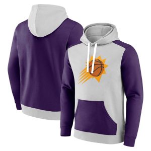 Fanatics Phoenix Exquisite Suns Gray/Purple Arctic Colorblock Pullover Hoodie For the true fans! Secure this authentic jersey now.