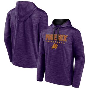 Fanatics Phoenix Suns Heather Superb Purple Fast Break Pullover Hoodie Collectors