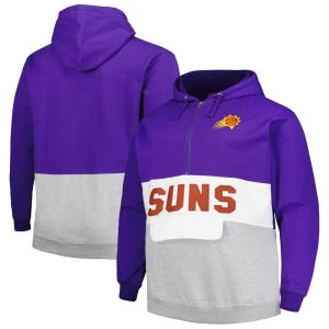 Fanatics Phoenix Suns Purple Big & Tall Anorak Half Zip Glamorous Hoodie Act fast! Only a handful left. Secure this amazing jersey now.