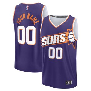 Fanatics Phoenix Suns Purple Fast Alluring Break Custom Jersey Icon Edition Limited edition! Don't miss your chance to own this unique jersey.
