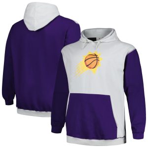 Fanatics Phoenix Suns Purple/Silver Glamorous Big & Tall Primary Arctic Pullover Hoodie Exclusive design! Own a jersey like no other.