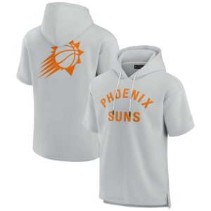 Fanatics Phoenix Suns Unisex Gray Elements Super Refined Soft Fleece Short Sleeve Pullover Hoodie Stand out from the crowd! Wear this eye - catching jersey.