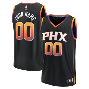 Fanatics Phoenix Suns Youth Black Fast Break Elegant Replica Custom Jersey Statement Edition Limited stock! Be quick and grab this must - have jersey to support your team.