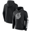 Fanatics Portland Trail Blazers Black Put Me In Coach Dashing Fleece Pullover Hoodie Collectors