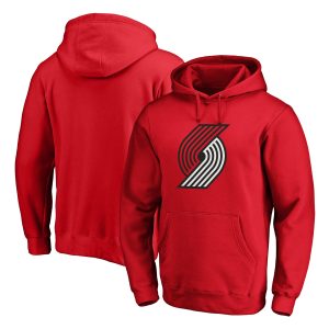 Fanatics Portland Trail Blazers Red Icon Primary Logo Fitted Pullover Distinguished Hoodie Act fast! Only a handful left. Secure this amazing jersey now.