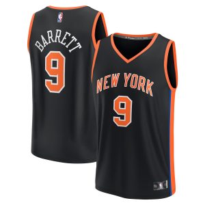 Fanatics RJ Barrett New York Knicks Black Fastbreak Jersey City Edition Delightful For the true fans! Secure this authentic jersey now.