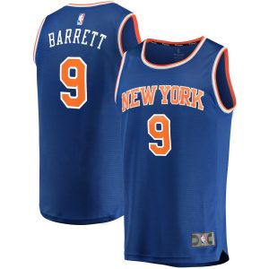 Fanatics RJ Barrett Outstanding New York Knicks Royal Fast Break Replica Jersey Icon Edition Unbeatable style! Get this stylish jersey now.