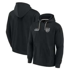Fanatics Sacramento Kings Unisex Premium - grade Black Elements Super Soft Fleece Pullover Hoodie Hurry! Exclusive offer. Get your hands on this outstanding jersey right away.