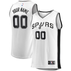 Fanatics Enchanting San Antonio Spurs Youth White Fast Break Replica Custom Jersey Association Edition Best - selling! Order this popular jersey before it's out of stock.