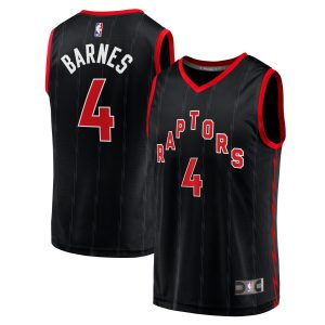 Fanatics Scottie Barnes Toronto Raptors Black Stylish Fast Break Replica Player Jersey Statement Edition Best - selling! Order this popular jersey before it's out of stock.