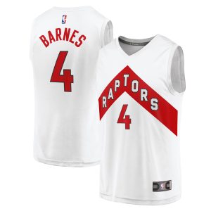 Fanatics Magnificent Scottie Barnes Toronto Raptors White Fast Break Replica Jersey Association Edition Designed for performance! Get this functional jersey.