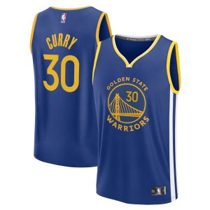 Fanatics Stephen Curry Golden State Warriors Youth Royal Fast Break Replica Player Jersey Icon Captivating Edition For the true fans! Secure this authentic jersey now.