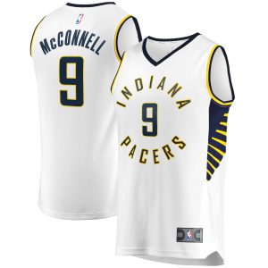 Fanatics T.J. McConnell Indiana Pacers White Fast Break Player Replica Jersey Fantastic Association Edition Flash sale! Snag this great jersey at a discounted price.