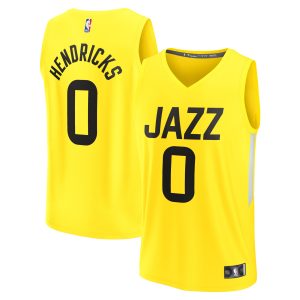 Fanatics Enchanting Taylor Hendricks Utah Jazz Yellow Fast Break Replica Jersey Icon Edition Don't be left out! Get this stylish jersey and show your team pride.