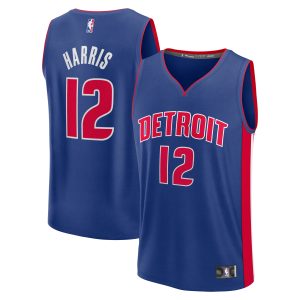 Fanatics Tobias Harris Detroit Pistons Youth Blue Fast Break Replica High - quality Player Jersey Icon Edition Limited stock! Be quick and grab this must - have jersey to support your team.