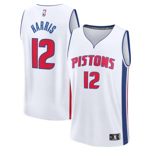 Fanatics Tobias Harris Detroit Pistons Youth Admirable White Fast Break Replica Player Jersey Association Edition Gift idea! Surprise a sports fan with this amazing jersey.