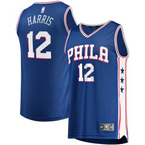 Fanatics Tobias Harris Philadelphia 76ers Royal Magnificent Fast Break Replica Player Team Jersey Icon Edition Retailers
