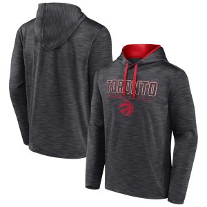 Fanatics Toronto Raptors Striking Heather Charcoal Fast Break Pullover Hoodie Limited stock! Be quick and grab this must - have jersey to support your team.