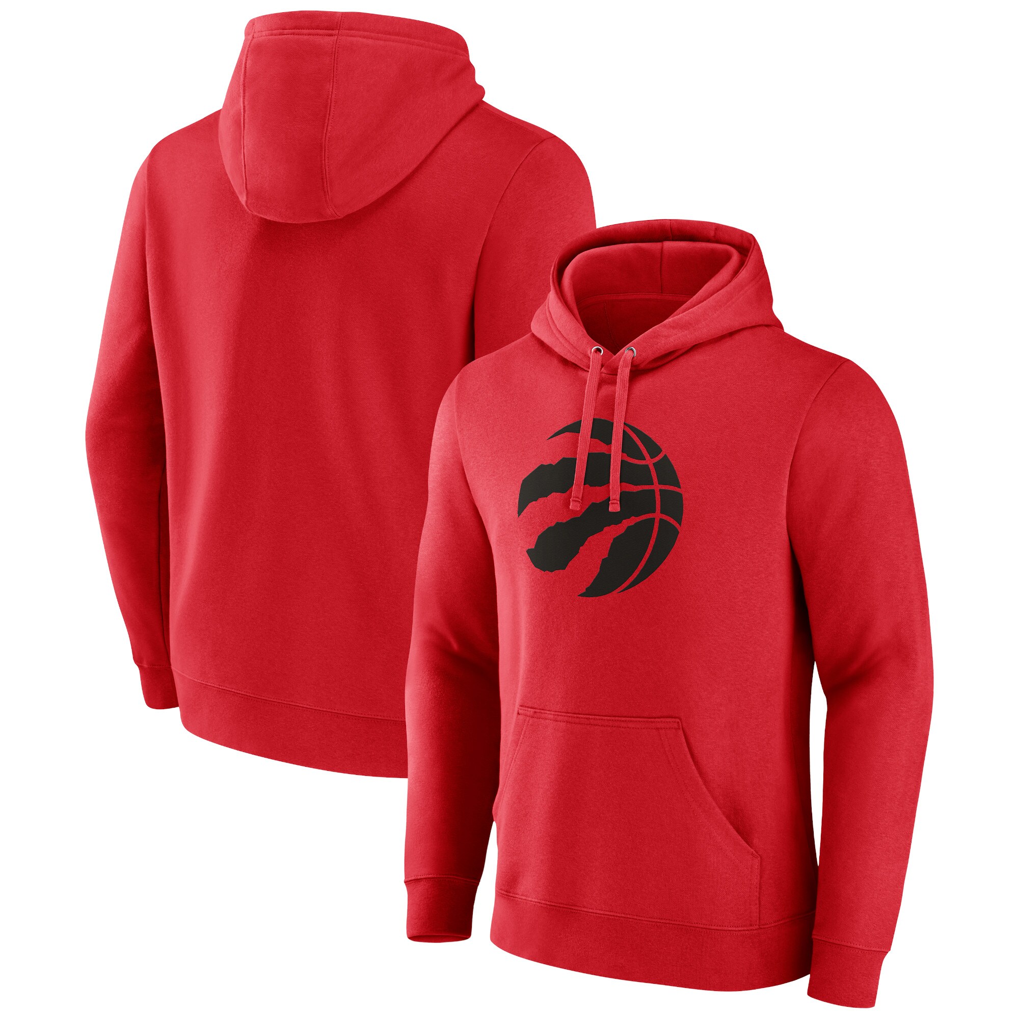 Fanatics Toronto Raptors Red Primary Refined Logo Pullover Hoodie Collectors
