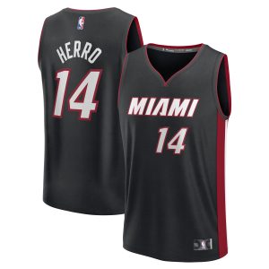 Fanatics Amazing Tyler Herro Miami Heat Youth Black Fast Break Replica Player Jersey Icon Edition Designed for performance! Get this functional jersey.