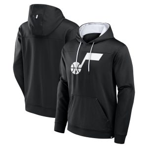 Fanatics Utah Jazz Black Reserve Defender Pullover Hoodie Impressive Unbeatable style! Get this stylish jersey now.
