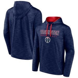 Fanatics Washington Wizards Heather Enchanting Navy Fast Break Pullover Hoodie Show your dedication! Own this special jersey for your team.