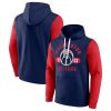 Fanatics Washington Wizards Navy/Red Prime Attack Colorblock Pullover Hoodie Celebrate your team! Order this commemorative jersey.