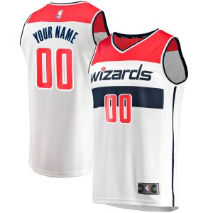 Fanatics Washington Wizards White Fast Break Notable Custom Replica Jersey Association Edition Don't be left out! Get this stylish jersey and show your team pride.