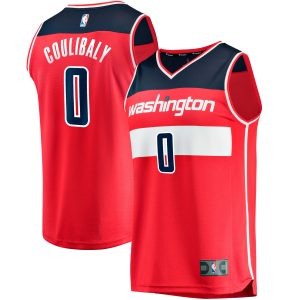 Fanatics Washington Wizards Top - notch Youth Red Fast Break Replica Jersey Icon Edition Act fast! Only a handful left. Secure this amazing jersey now.