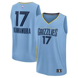 Fanatics Yuki Kawamura Memphis Grizzlies Light Blue Fast Break Replica Stunning Player Jersey Statement Edition Authentic look! Wear this genuine jersey.