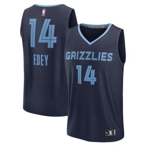 Fanatics Zach Edey Memphis Grizzlies Youth Navy 2024 Striking NBA Draft Fast Break Player Jersey Icon Edition Stand out from the crowd! Wear this eye - catching jersey.