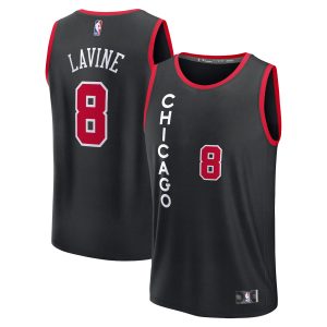 Fanatics Zach LaVine Chicago Bulls Black Glamorous Fast Break Jersey City Edition Trending now! Grab this hot jersey while you can.