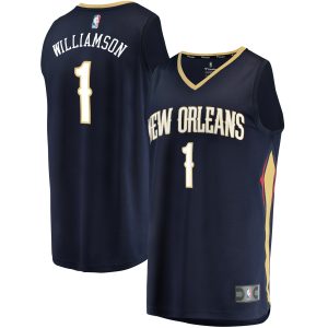 Fanatics Zion Williamson New Orleans Pelicans Navy Fast Break Replica Jersey Fantastic Icon Edition For a short time only! Don't miss out on this fantastic jersey.