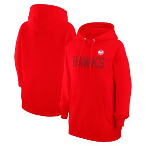 G III 4Her Unique by Carl Banks Atlanta Hawks Women's Red Dot Print Pullover Hoodie Upgrade your fan gear! Order this premium jersey today.