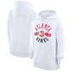 G Remarkable III 4Her by Carl Banks Atlanta Hawks Women's White City Pullover Hoodie Don't be left out! Get this stylish jersey and show your team pride.