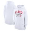 G III 4Her by Carl Banks Atlanta Hawks Women's White Filigree Logo Stunning Pullover Hoodie Designed for performance! Get this functional jersey.